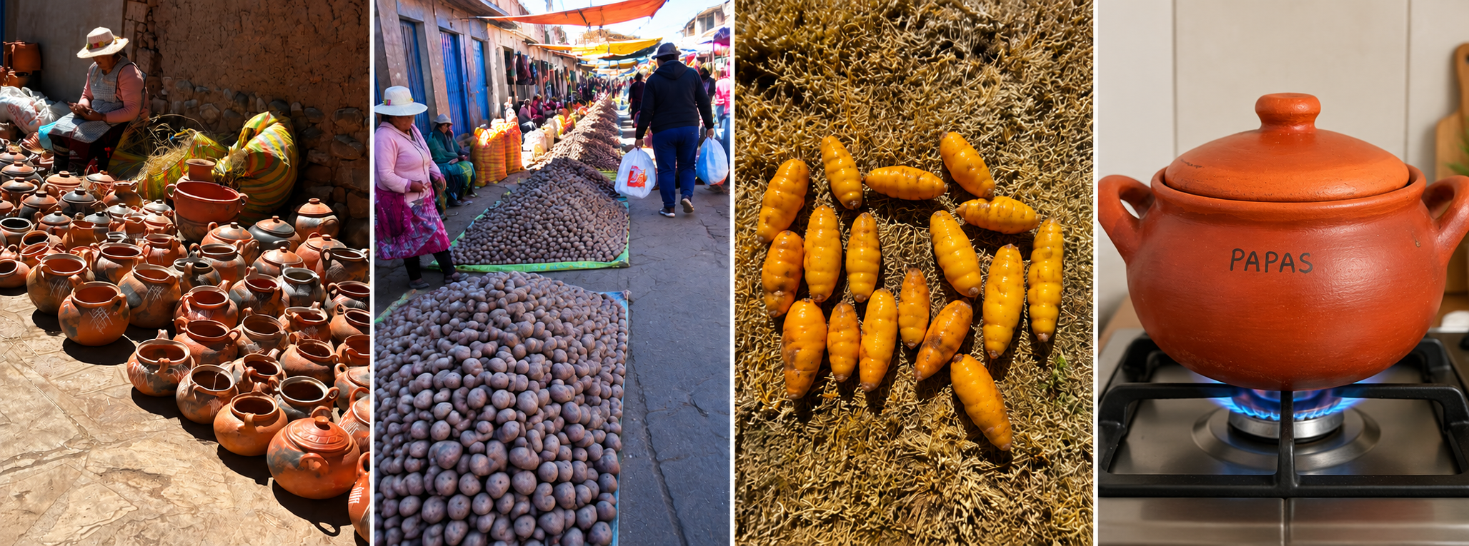Experimental cooking in Puno