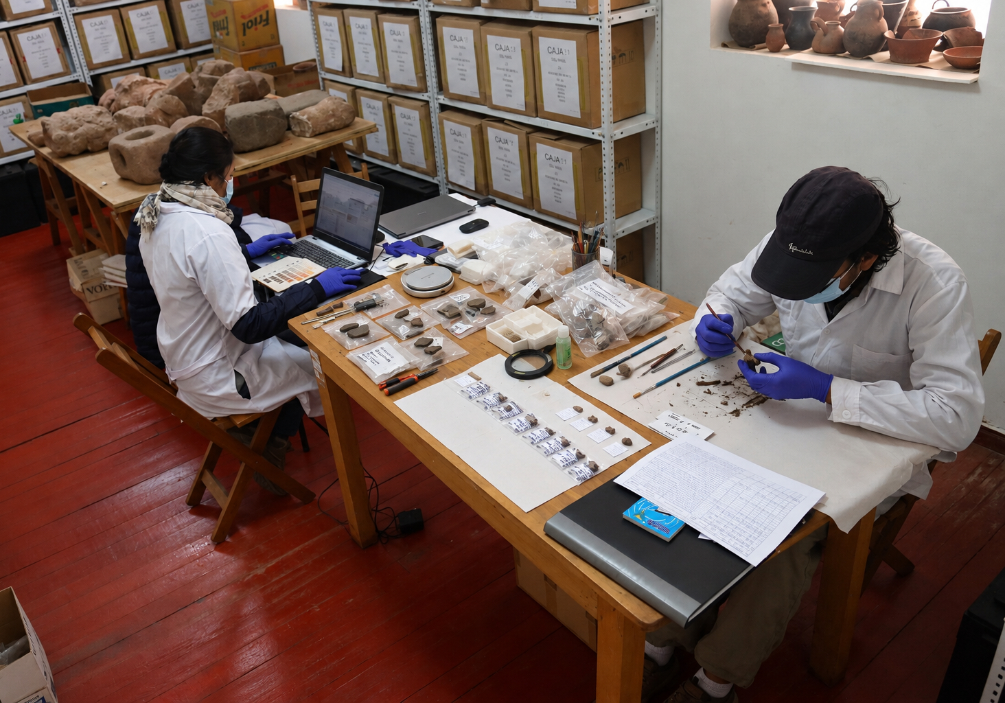 Archaeological museum collections